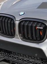 AutoTecknic Replacement Dry Carbon Grille Surrounds BMW F97 X3M | F98 X4M 2020+                                     - ATK-BM-0118-CF-M - Image 3