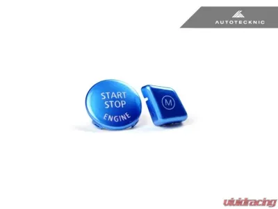 AutoTecknic Royal Blue Buttin Set BMW E60 M5 | E63 M6 | E64 M6 03-10 - ATK-BM-0121-BU