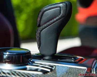AutoTecknic Carbon Fiber Gear Selector Side Covers BMW X3M | X4M 2019-2021 - ATK-BM-0130