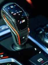 AutoTecknic Carbon Fiber Gear Selector Side Covers BMW X3M | X4M 2019-2021                                     - ATK-BM-0130 - Image 5