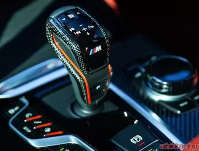 AutoTecknic Carbon Fiber Gear Selector Side Covers BMW X3M | X4M 2019-2021 - ATK-BM-0130