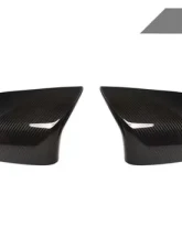 AutoTecknic Version II Dry Carbon Mirror Covers BMW F85 X5M | F86 X6M 15-17                                     - ATK-BM-0134 - Image 3