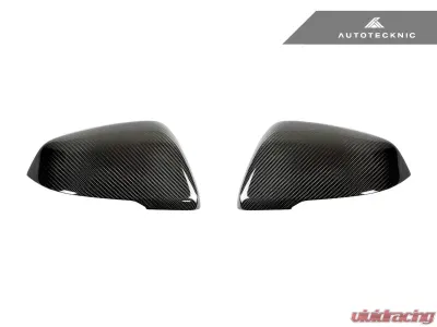 AutoTecknic Replacement Carbon Fiber Mirror Covers BMW F48 X1 | F45 | F46 2 Series 14-19 - ATK-BM-0138
