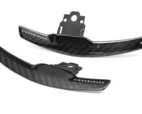 AutoTecknic Competition Dry Carbon Shift Paddles With White Indicators BMW M2|M3|M4|M5|M6|X5M|X6M 2015-2019