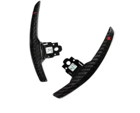 AutoTecknic Competition Dry Carbon Shift Paddles With Red Shift Indicators BMW M2|M3|M4|M5|M6|X5M|X6M 2015-2019