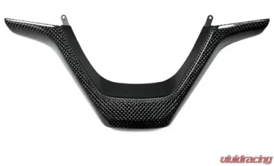 AutoTecknic Carbon Fiber Steering Wheel Trim BMW X3|X4|X5|X6 2011-2018 - ATK-BM-0194