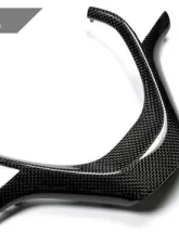 AutoTecknic Carbon Fiber Steering Wheel Trim BMW F20 1-Series | F22 2-Series | F30|34 3-Series | F32|F36 4-Series 12-19                                     - ATK-BM-0198 - Image 3