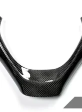 AutoTecknic Carbon Fiber Steering Wheel Trim BMW F20 1-Series | F22 2-Series | F30|34 3-Series | F32|F36 4-Series 12-19                                     - ATK-BM-0198 - Image 2