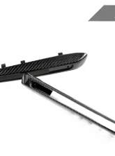 AutoTecknic Replacement Carbon Fiber Fender Grills BMW E70 X5M 10-13                                     - ATK-BM-0207-CF - Image 3