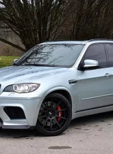 AutoTecknic Replacement Carbon Fiber Fender Grills BMW E70 X5M 10-13                                     - ATK-BM-0207-CF - Image 3