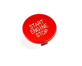 AutoTecknic Bright Red Start Stop Button BMW G14 | G15 8-Series | G20 3-Series 2018-2020