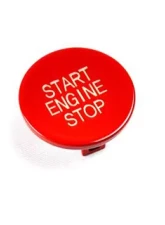 AutoTecknic Bright Red Start Stop Button BMW G14 | G15 8-Series | G20 3-Series 2018-2020                                     - ATK-BM-0225-RD - Image 2