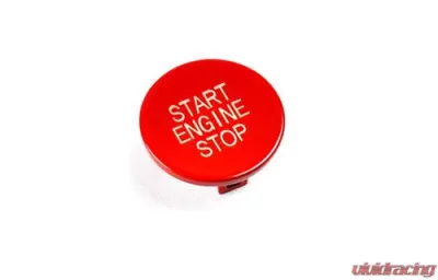 AutoTecknic Bright Red Start Stop Button BMW G14 | G15 8-Series | G20 3-Series 2018-2020 - ATK-BM-0225-RD