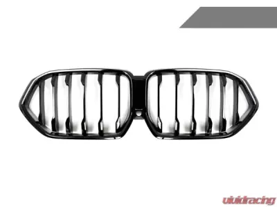 AutoTecknic Replacement Front Grilles Glazing Black BMW X6 G06 2019-2020 - BM-0616-GB