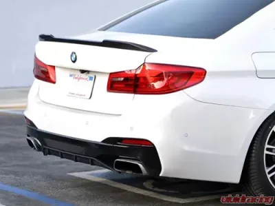 AutoTecknic Carbon Competition Trunk Spoiler BMW F90 M5|G30 5-Series 2017-2020 - ATK-BM-0276