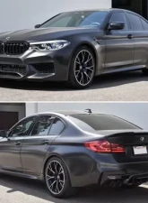 AutoTecknic Dry Carbon Fiber Competition Trunk Spoiler BMW F90 M5 2018-2022                                     - ATK-BM-0278 - Image 4