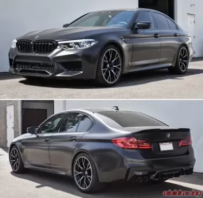 AutoTecknic Dry Carbon Fiber Competition Trunk Spoiler BMW F90 M5 2018-2022 - ATK-BM-0278