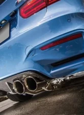 AutoTecknic Dry Carbon Extended Fin Competition Rear Diffuser BMW F80 M3|F82|82 M4 17-20                                     - ATK-BM-0352-V2 - Image 3