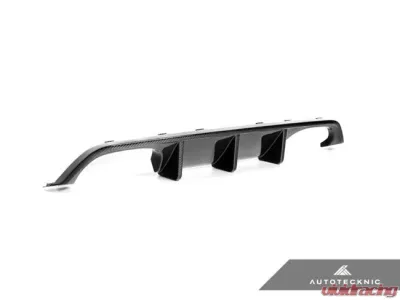 AutoTecknic Dry Carbon Competition Rear Diffuser BMW F80 M3|F82 M4 16-20 - BM-0352-V2