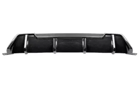 AutoTecknic Dry Carbon Extended Fin Competition Rear Diffuser BMW G20 3-Series 2019-2021