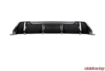 AutoTecknic Dry Carbon Extended Fin Competition Rear Diffuser BMW G20 3-Series 2019-2021 - ATK-BM-0353