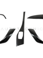 AutoTecknic Dry Carbon Fiber Twill Weave Interior Trim BMW F20/F21 1-Series | F22 2-Series 2013+                                     - ATK-BM-0370 - Image 2