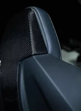 AutoTecknic Dry Carbon Seat Back Cover BMW F91 | F92 | F93 M8 2019-2020                                     - ATK-BM-0373-M8 - Image 3