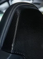 AutoTecknic Dry Carbon Seat Back Cover BMW F91 | F92 | F93 M8 2019-2020                                     - ATK-BM-0373-M8 - Image 4