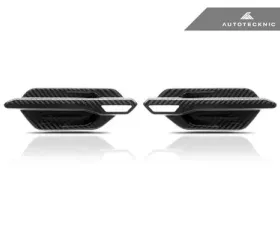 AutoTecknic Dry Carbon Fiber Fender Trims BMW F87 M2 2018-2021