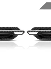 AutoTecknic Dry Carbon Fiber Fender Trims BMW F87 M2 2018-2021                                     - ATK-BM-0405 - Image 4