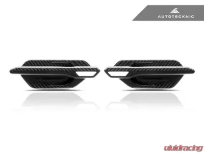 AutoTecknic Dry Carbon Fiber Fender Trims BMW F87 M2 2018-2021 - ATK-BM-0405