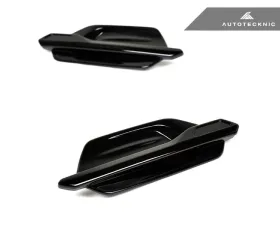 AutoTecknic Replacement Glazing Black Fender Trim BMW F87 M2 2018-2021