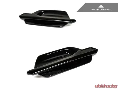AutoTecknic Replacement Glazing Black Fender Trim BMW F87 M2 2018-2021 - ATK-BM-0406-GB