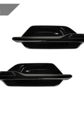 AutoTecknic Replacement Glazing Black Fender Trim BMW F87 M2 2018-2021                                     - ATK-BM-0406-GB - Image 2