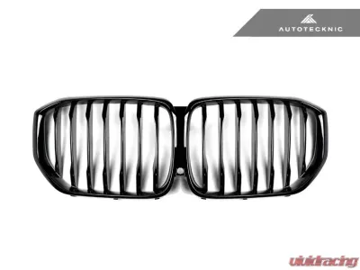 AutoTecknic Replacement Glazing Black Front Grilles BMW G05 X5 18-21 - ATK-BM-0613-GB