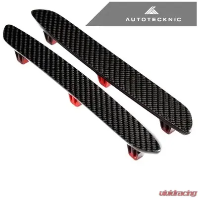 AutoTecknic Carbon Fiber Rear Bumper Reflectors BMW M2 F87 2016-2021 - ATK-BM-0991-CF