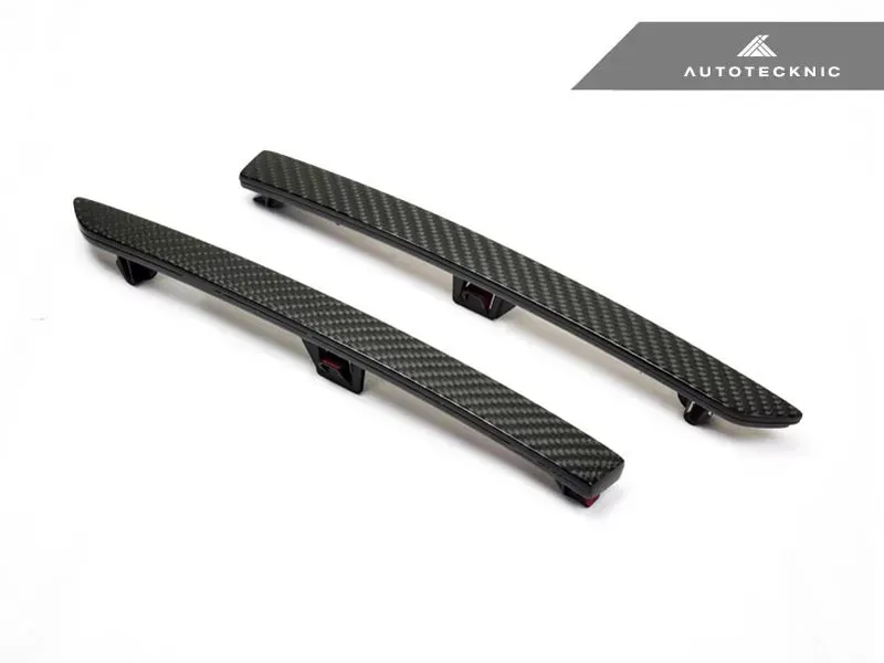 AutoTecknic Carbon Fiber Rear Bumper Reflectors BMW F80 M3 | F82 | F83 M4 14-19 - ATK-BM-0992-CF