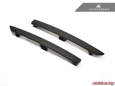 AutoTecknic Carbon Fiber Rear Bumper Reflectors BMW F80 M3 | F82 | F83 M4 14-19 - ATK-BM-0992-CF