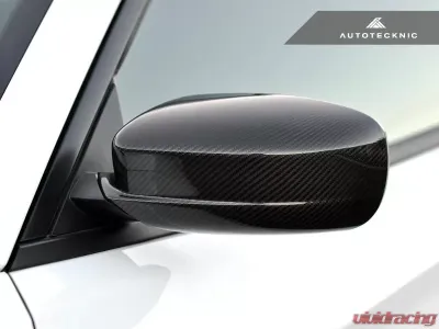 AutoTecknic Replacement Dry Carbon Mirror Covers Dodge Charger 2011-2021 - ATK-DG-0001