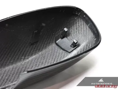AutoTecknic Replacement Dry Carbon Mirror Covers Dodge Charger 2011-2021 - ATK-DG-0001