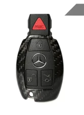 AutoTecknic Red Dry Carbon Key Case Mercedes-Benz Various Models                                     - ATK-MB-0101 - Image 2