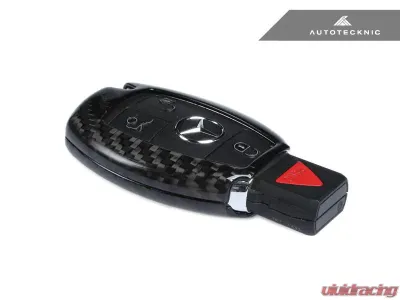 AutoTecknic Red Dry Carbon Key Case Mercedes-Benz Various Models - ATK-MB-0101