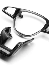 Auto Tecknic Carbon Fiber Steering Wheel Trim Mercedes-Benz C63 AMG 15-17                                     - MB-0204 - Image 3