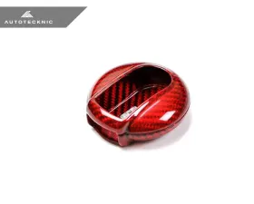 AutoTecknic Red Dry Carbon Key Case Mini Cooper F54 | F55 | F56 | F57 | F60 Countryman 07-18