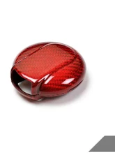 AutoTecknic Red Dry Carbon Key Case Mini Cooper F54 | F55 | F56 | F57 | F60 Countryman 07-18                                     - ATK-MN-0001-RC - Image 2