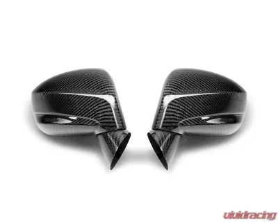 AutoTecknic Dry Carbon Replacement Side Mirror Covers Nissan R35 GT-R 2007-2016 - ATK-NS-0006