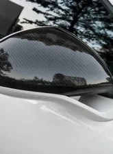 Autotecknic Dry Carbon Sport Design Mirror Covers Porsche 991 Turbo | GT3 | GT4 2013-2016                                     - ATK-PR-0005 - Image 2