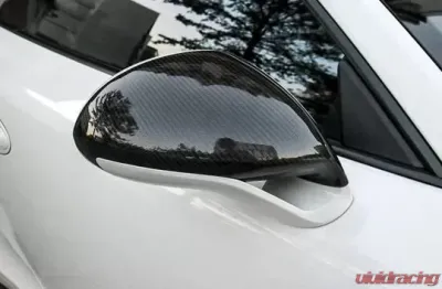 Autotecknic Dry Carbon Sport Design Mirror Covers Porsche 991 Turbo | GT3 | GT4 2013-2016 - ATK-PR-0005