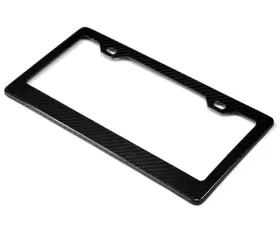 AutoTecknic Dry Carbon US and Canadian-Spec License Plate Frame
