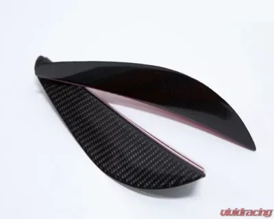 AutoTecknic Front Bumper Carbon Fiber Canards BMW E90 M3 | E92 M3 | E93 M3 - ATK-BM-0087-E9X